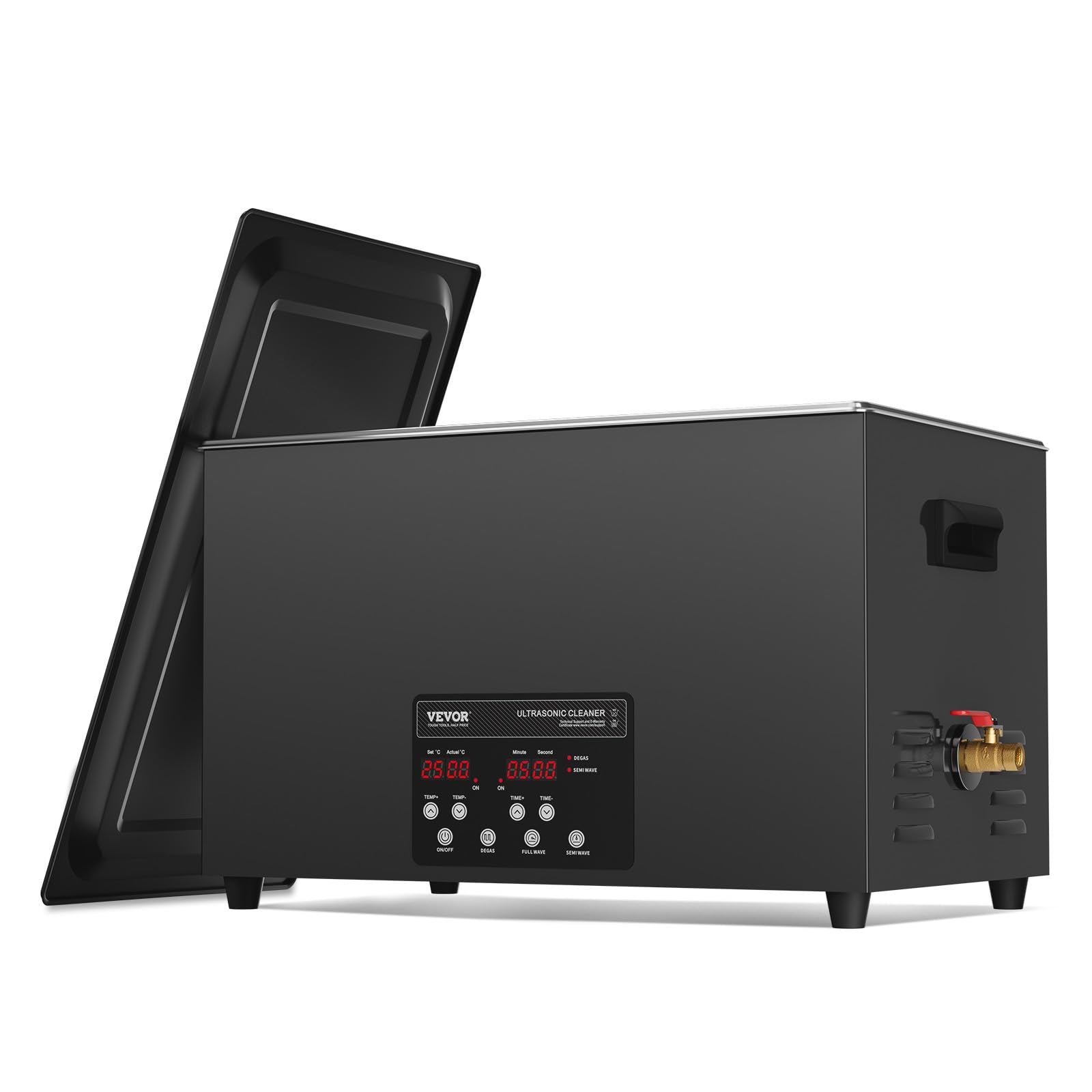 Ultrasonic Cleaner 30L Industrial - 30L Sonic Cleaner, 600W Digital Ultrasonic