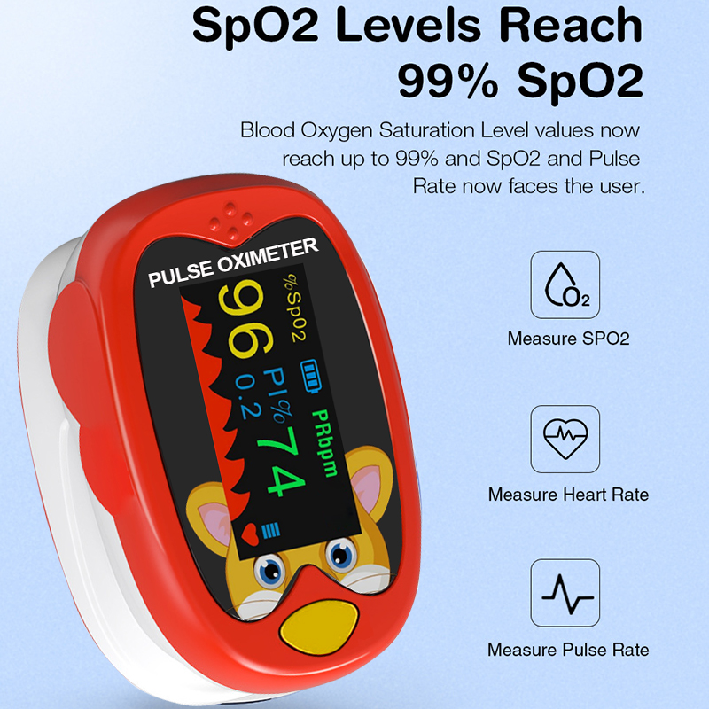 Rechargeable Child Finger Puls - огляд і ціна Pulse Oximeter Fingertip Rechargeable