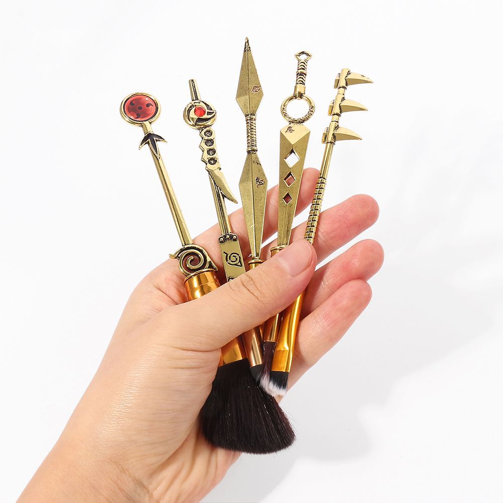 Naruto Anime Makeup Brush 5-Pi - огляд і ціна Industrial Tools